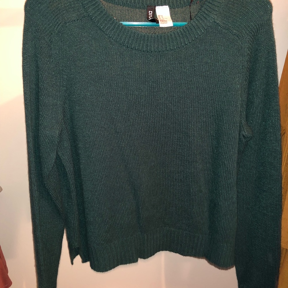 Green sweater